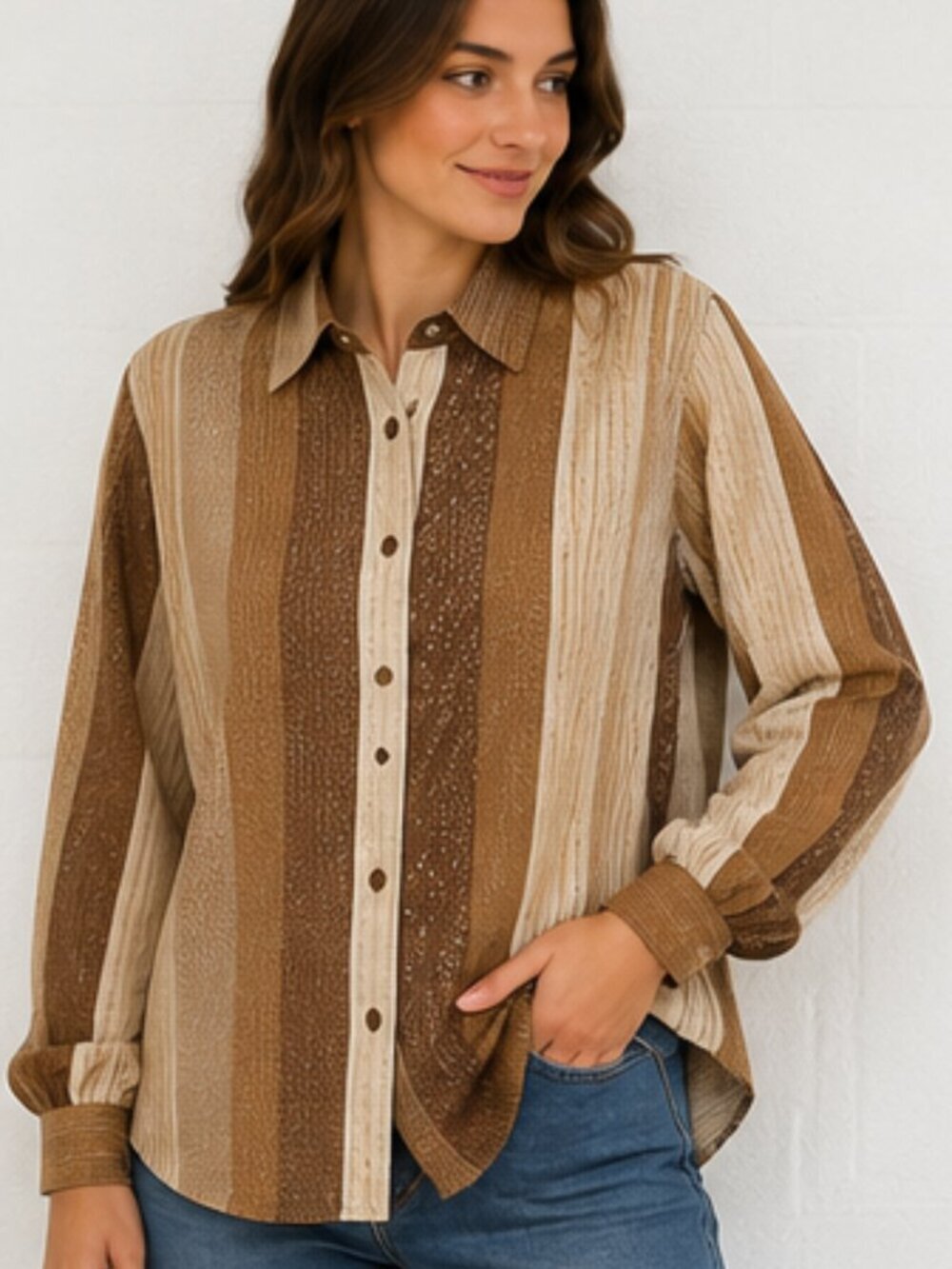 Diesel medium button down shirt